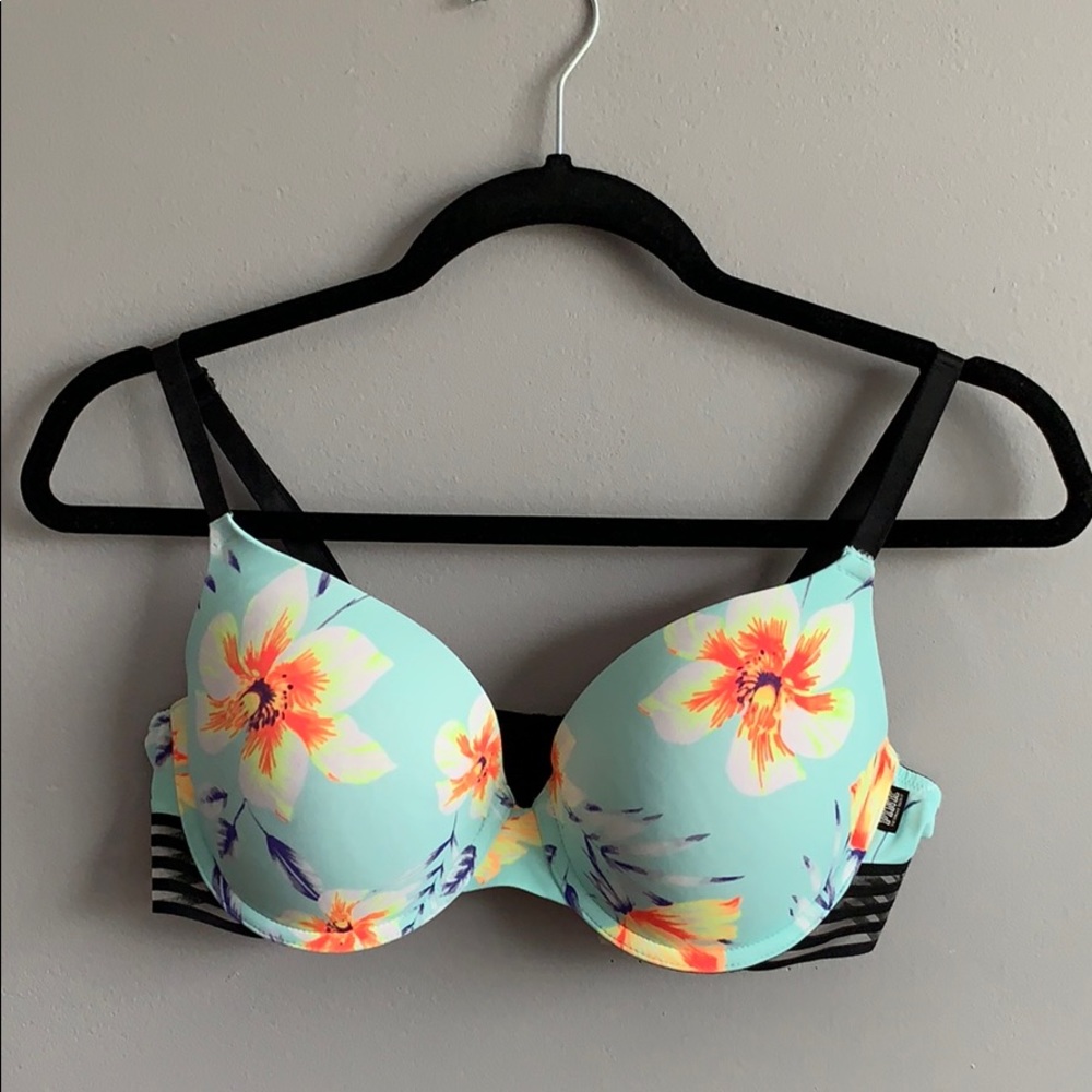 PINK | VICTORIA SECRET Summer Floral Push Up Bra🌺